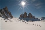 Tre Cime di Lavaredo d'inverno