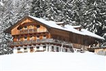 Haus Waldruhe im Winter